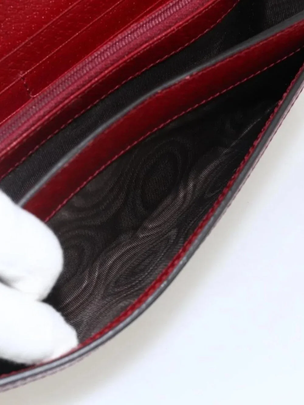 GUCCI Micro GG Supreme Doraemon Long Wallet PVC Beige Gold 647786 Auth 175793A